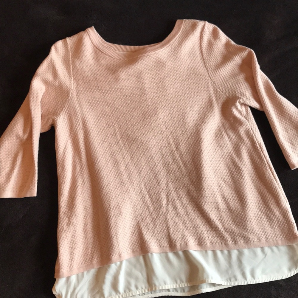 The Limited pale pink sweater